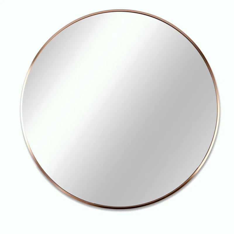 Opal Gold Frame Mirror 35"
