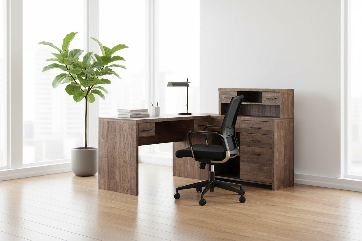 BUREAU D'ORDINATEUR - ESPRESSO COIN GAUCHE OU DROIT