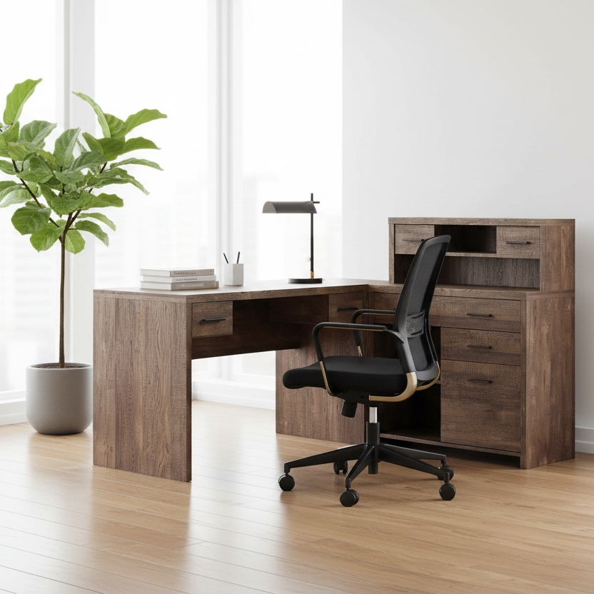 BUREAU D'ORDINATEUR - ESPRESSO COIN GAUCHE OU DROIT