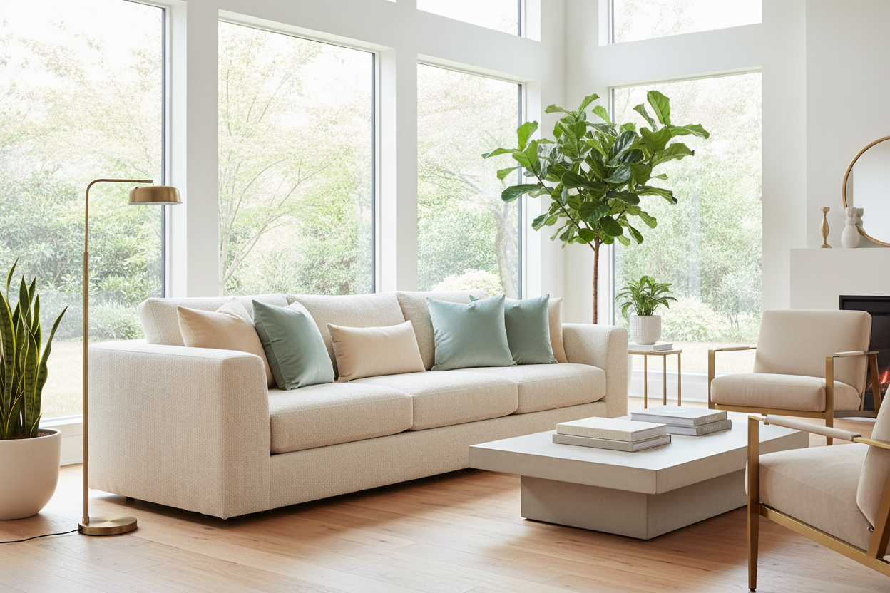 PILLOW - 18"X 18" / GOLD SATIN / 1PC