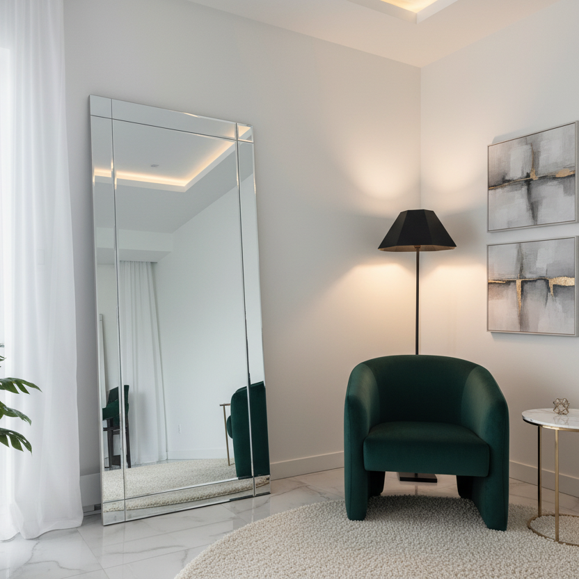 GRAND MIROIR CRYSTAL