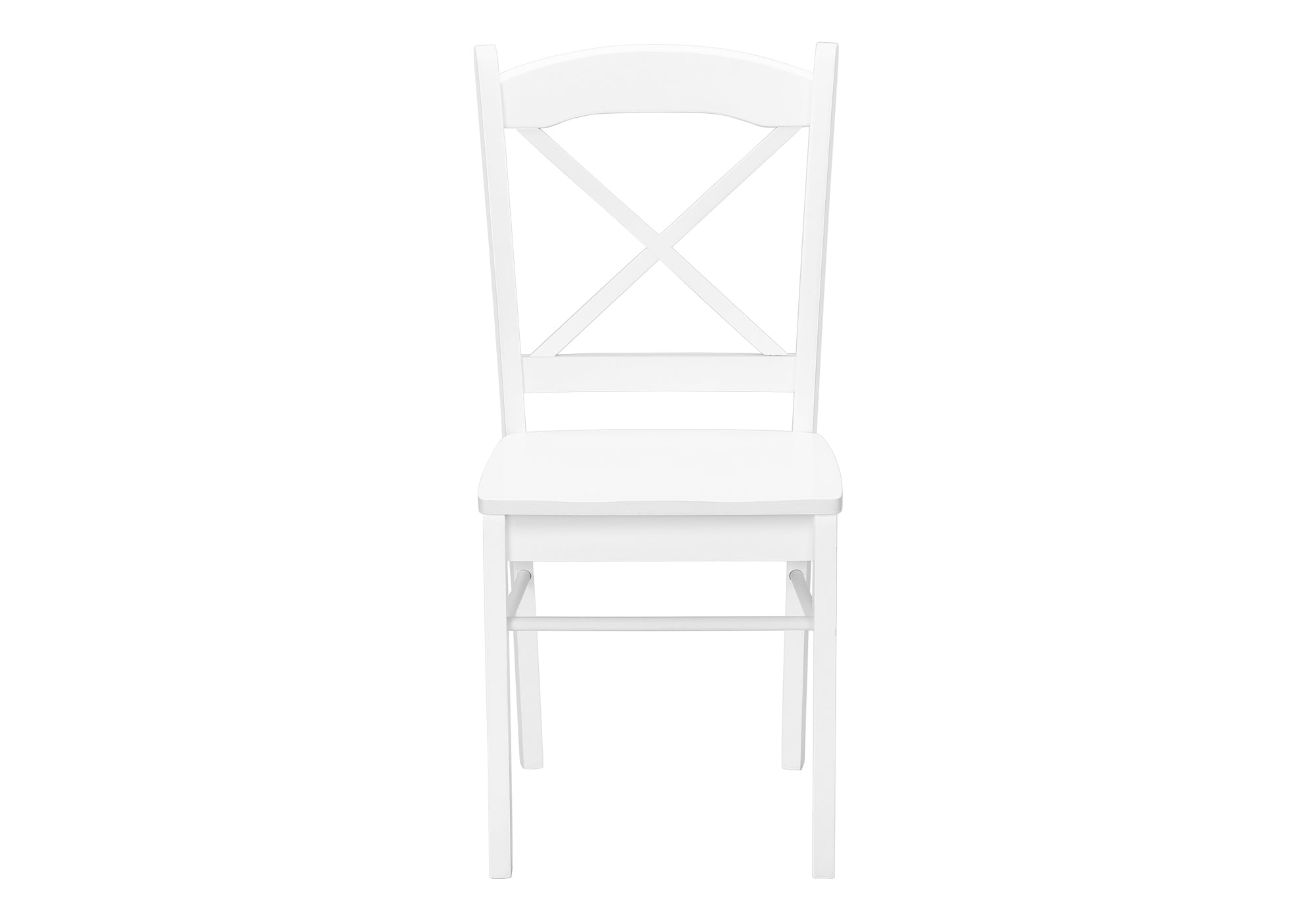 DINING CHAIR - 2PCS / 36"H WHITE