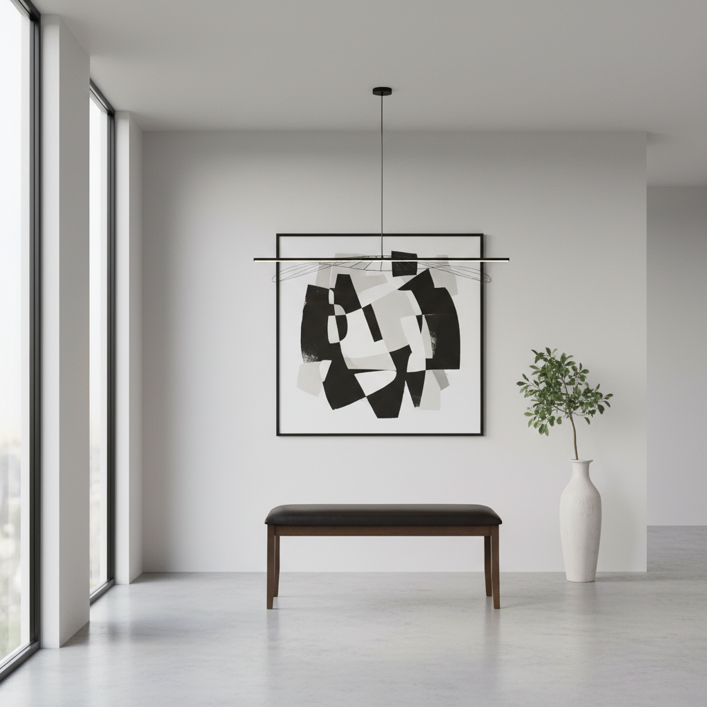 BENCH - 48"L / BROWN / DARK BROWN PU SEAT