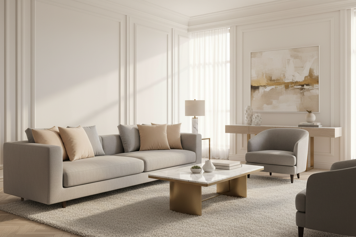 PILLOW - 18"X 18" / GOLD SATIN / 1PC