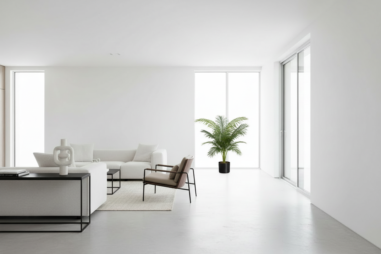 ARTIFICIAL PLANT - 34"H / INDOOR PALM TREE IN A 5" POT