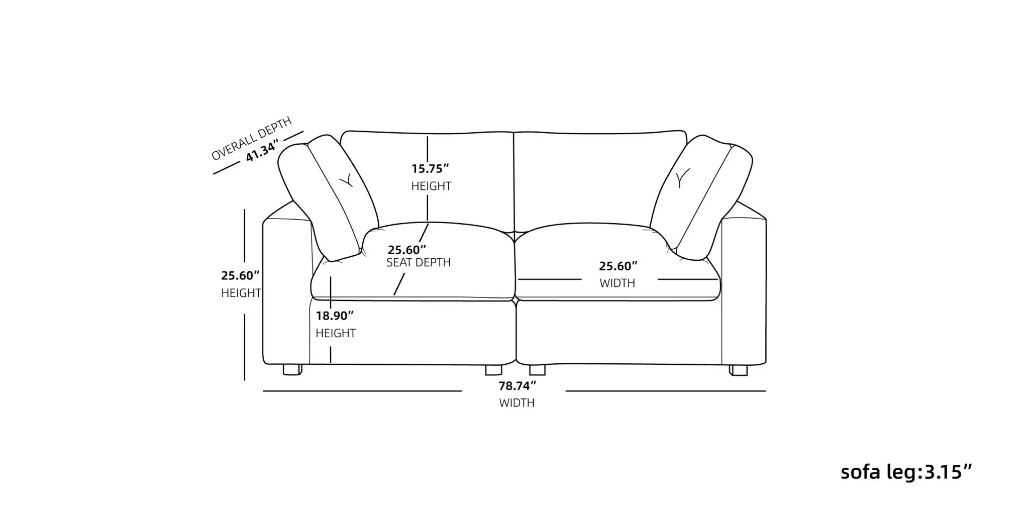 Sky Cloud Pro Sectional Sofa
