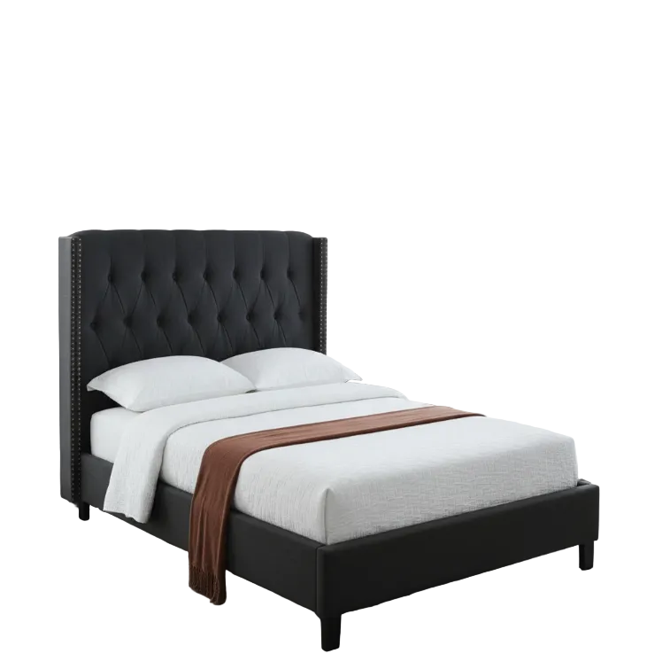 Lit en lin anthracite IF-5800