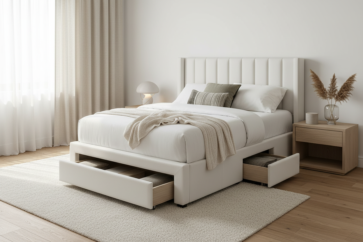 IF-5331 Transitional Style Bed