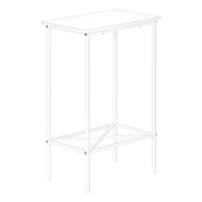 TABLE D'APPOINT - 24"H / NOIR / MÉTAL NOIR
