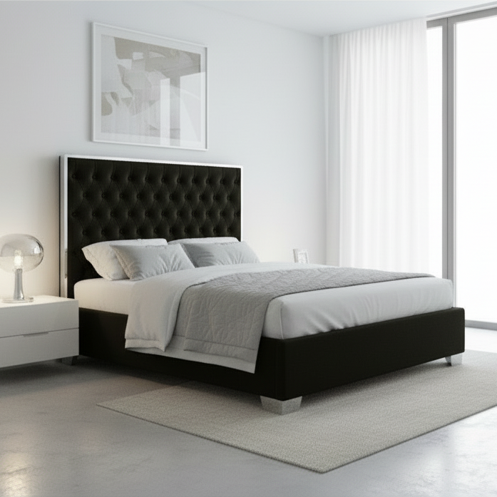 Lit Queen Size noir IF-5542