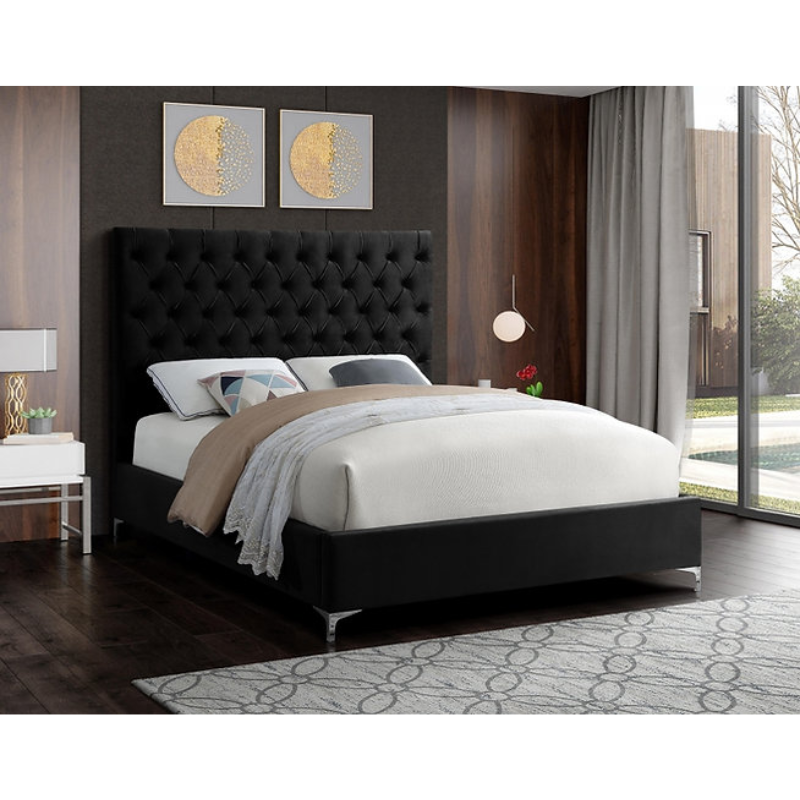 IF-5643 Black Double Bed