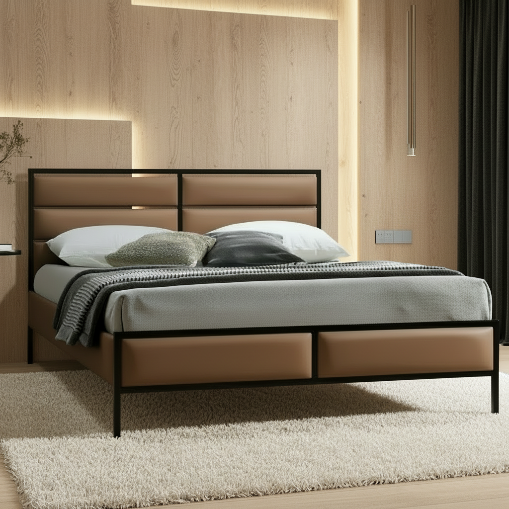 Lit plateforme IF-5335 avec support de matelas