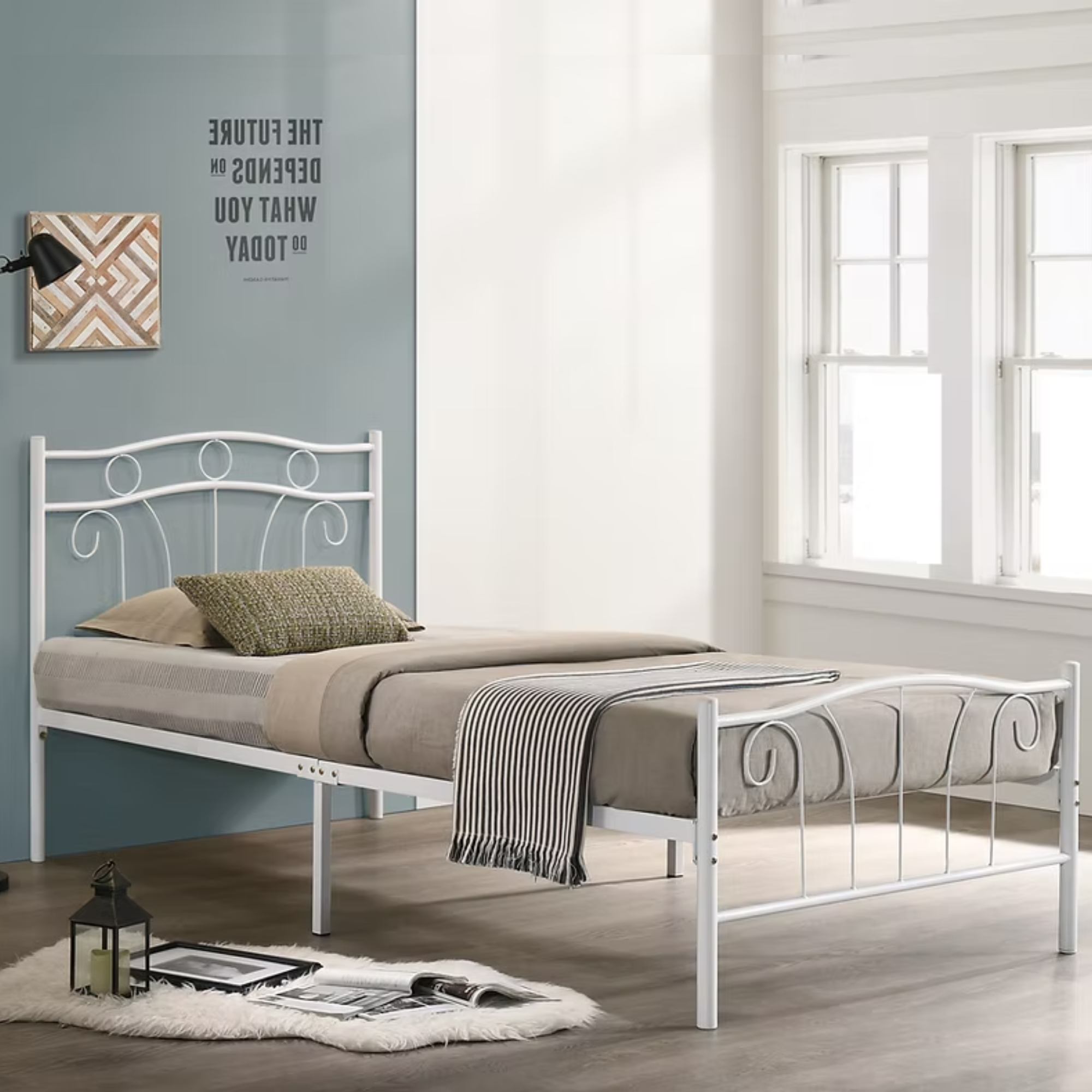 IF-155W White Bed