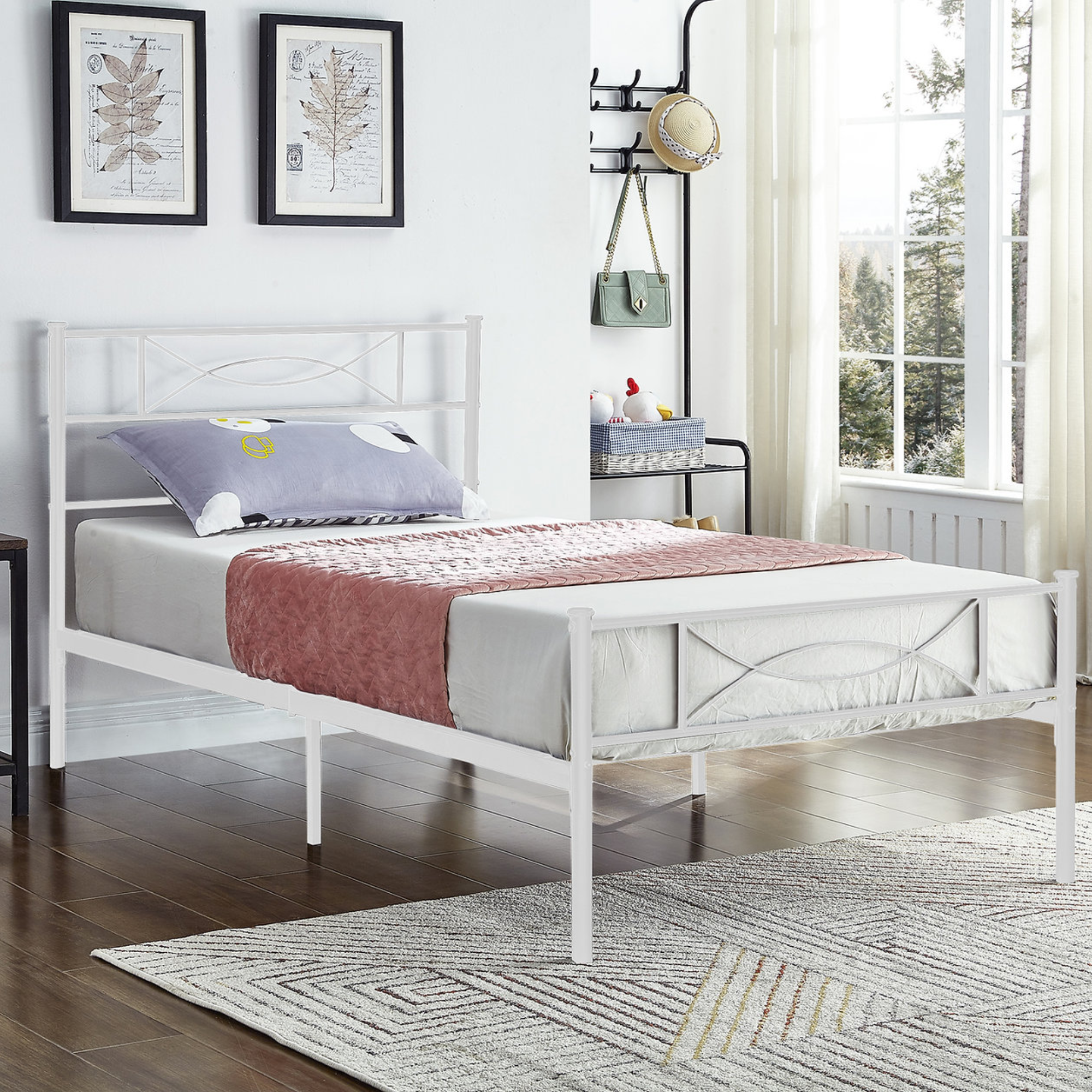 IF-154W White Bed