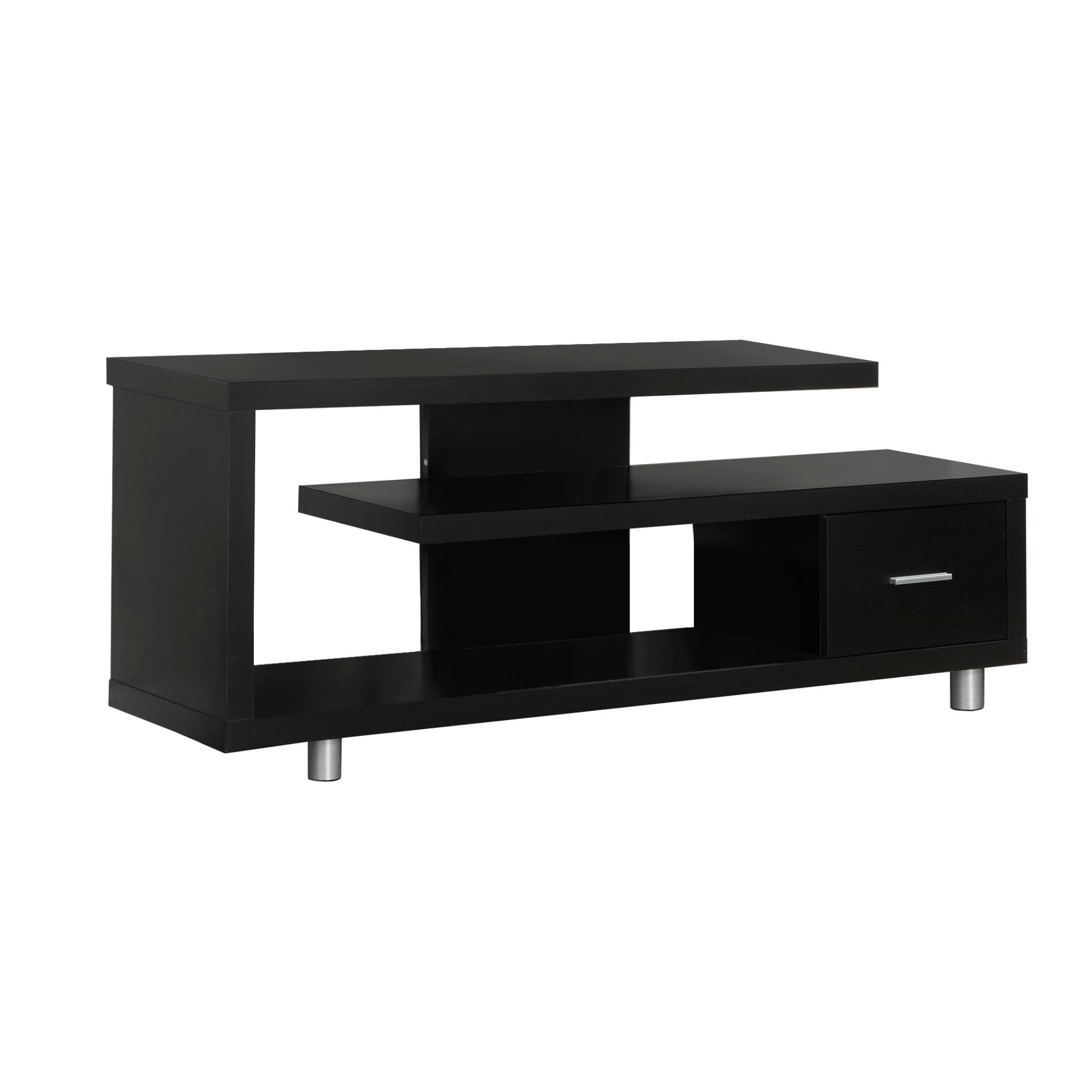 TV STAND - 60"L / ESPRESSO WITH 1 DRAWER