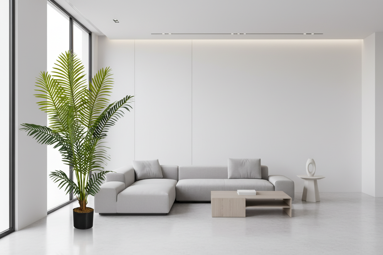 ARTIFICIAL PLANT - 47"H / INDOOR PALM TREE IN A 5" POT