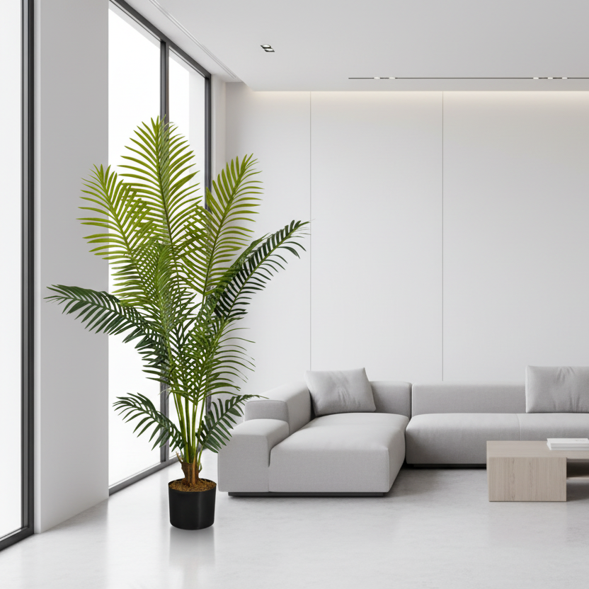 ARTIFICIAL PLANT - 47"H / INDOOR PALM TREE IN A 5" POT