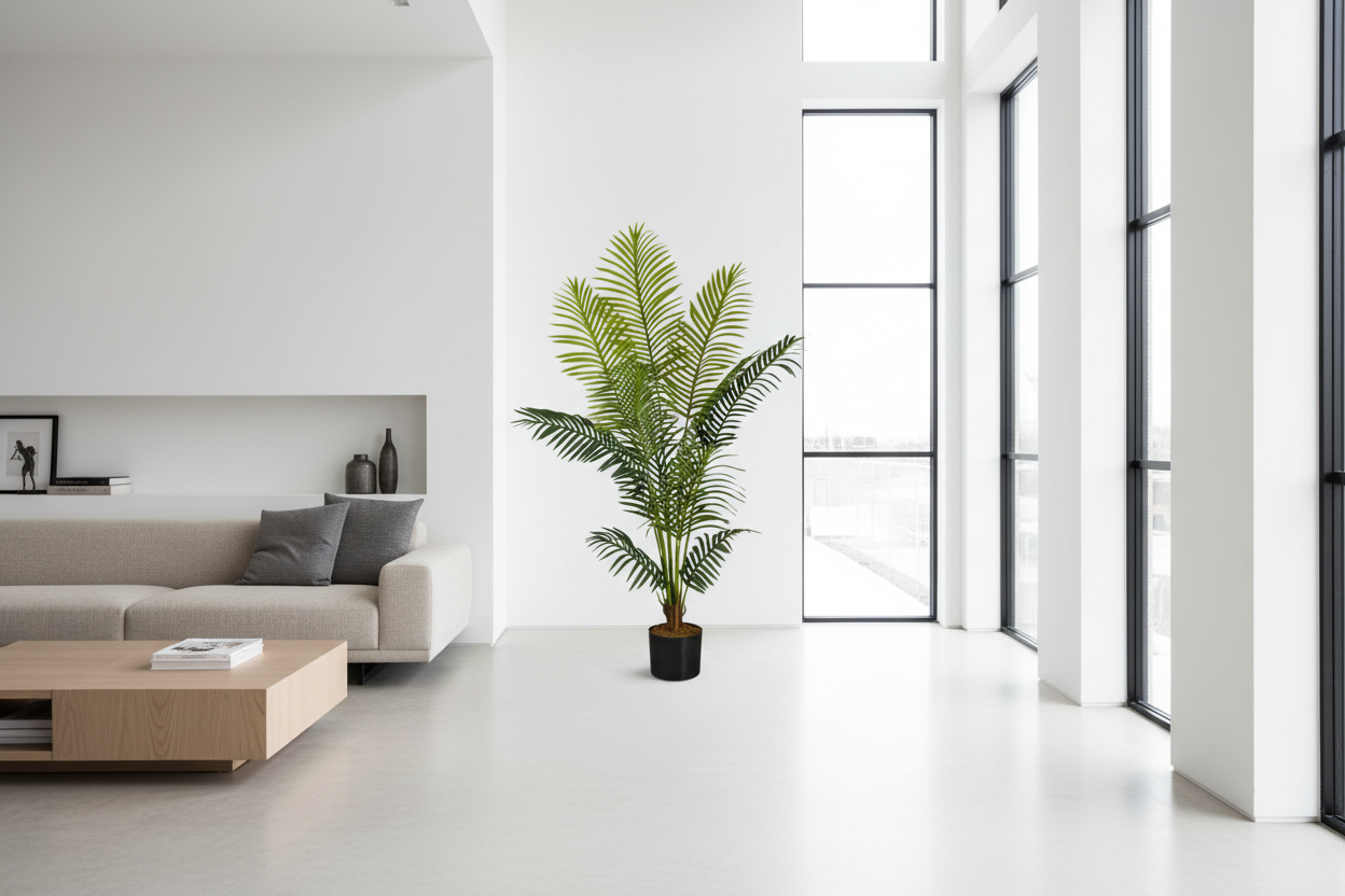ARTIFICIAL PLANT - 57"H / INDOOR PALM TREE IN A 5" POT