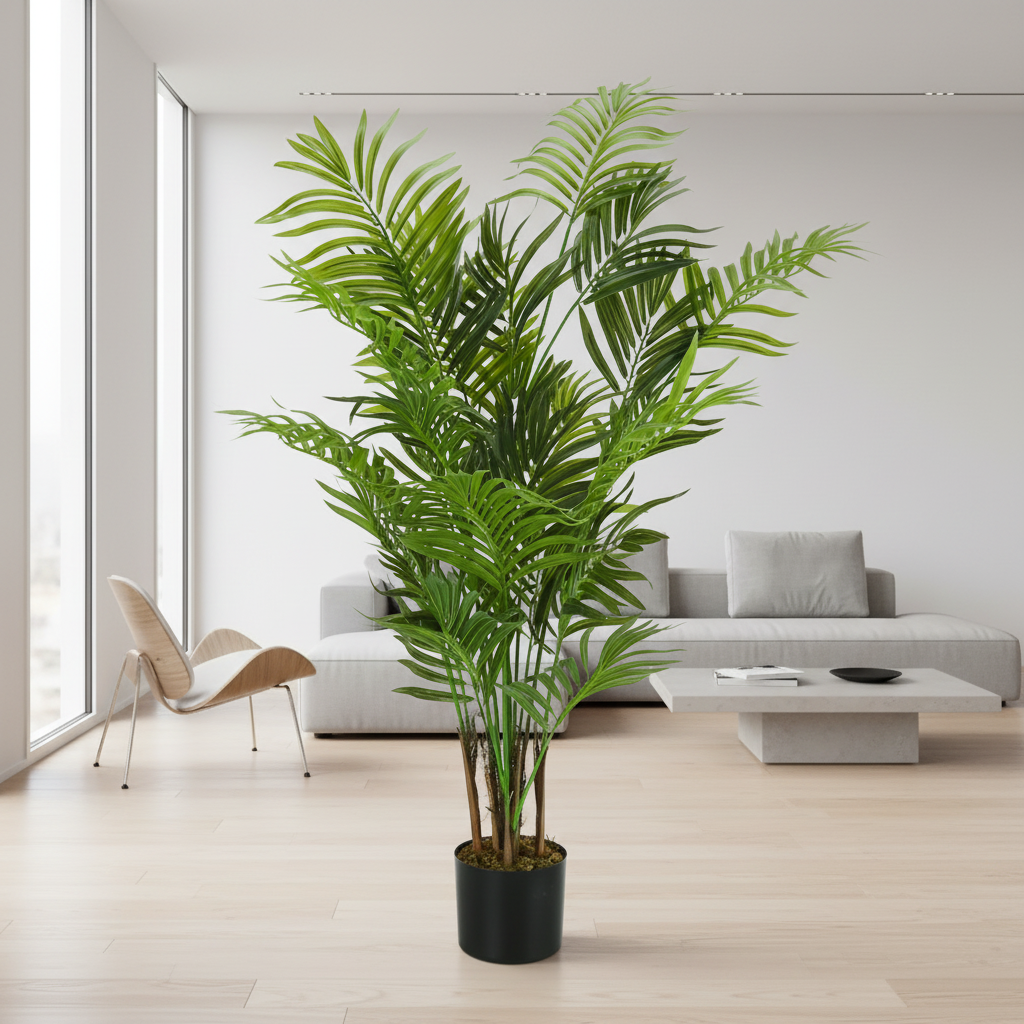 ARTIFICIAL PLANT - 47"H / INDOOR ARECA PALM TREE/ 5" POT