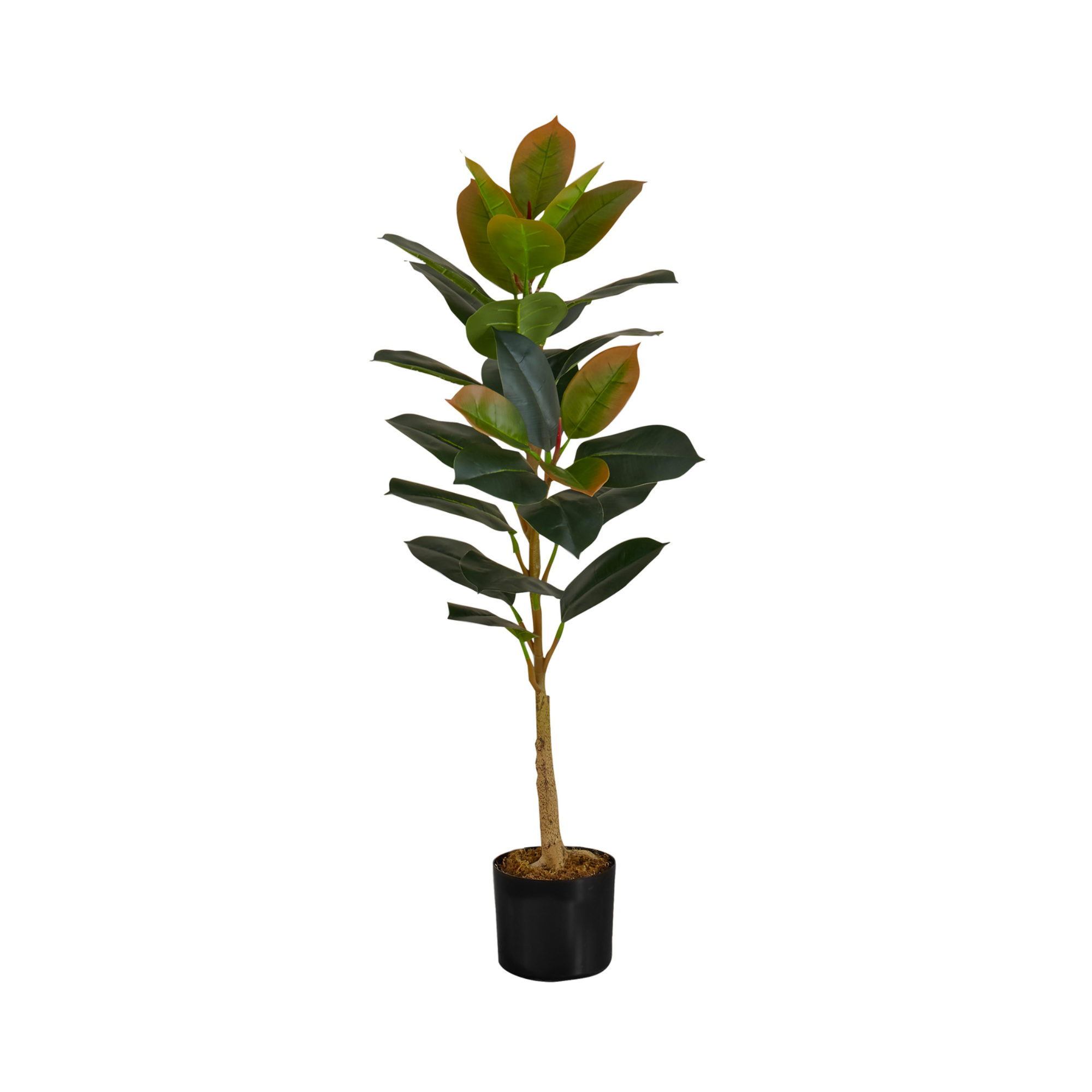 ARTIFICIAL PLANT - 40"H / INDOOR RUBBER TREE IN A 5" POT