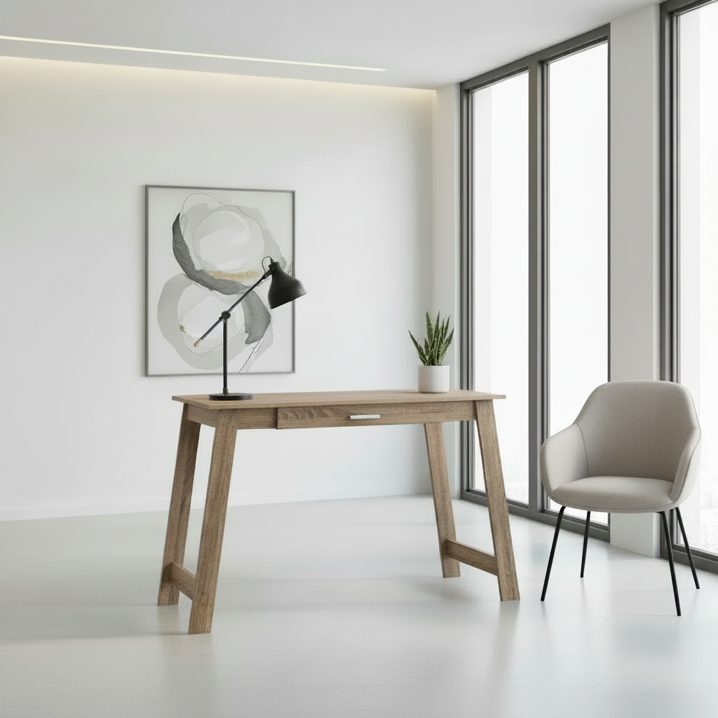 BUREAU D'ORDINATEUR - 42"L / ESPRESSO AVEC TIROIR DE RANGEMENT