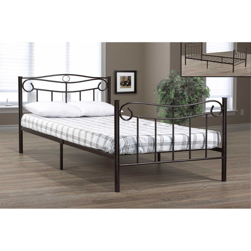 IF-151 Black Single Bed
