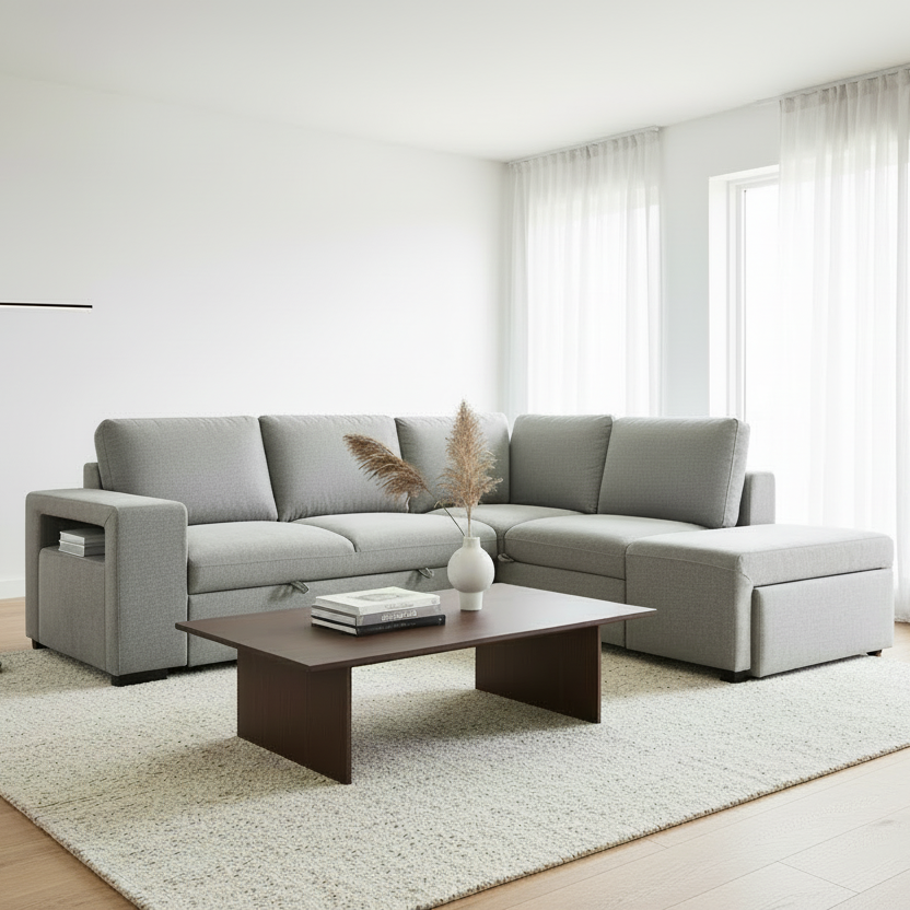 IF-9035 RHF Sofa Bed Sectional