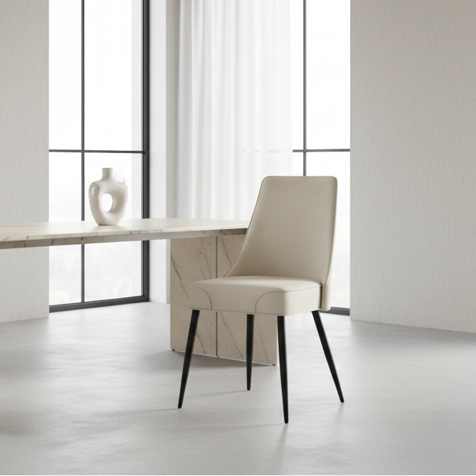 Koda Dining Chair, Fabric, Set of 2