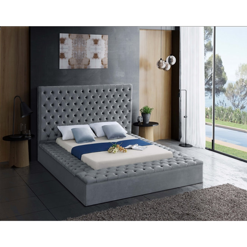 IF-5790 Grey Queen Bed