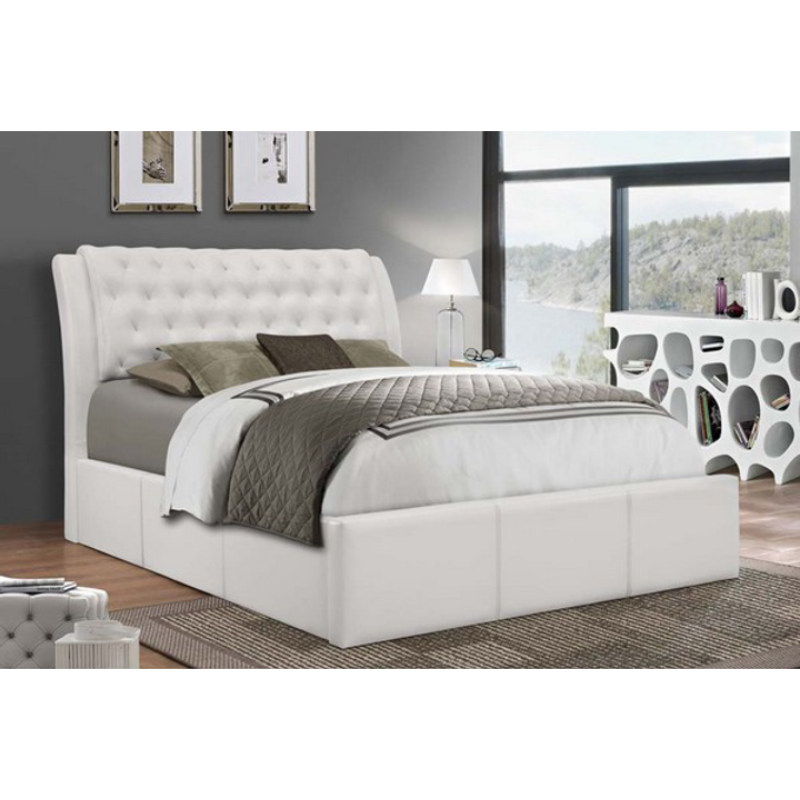 IF-187 White  King Bed
