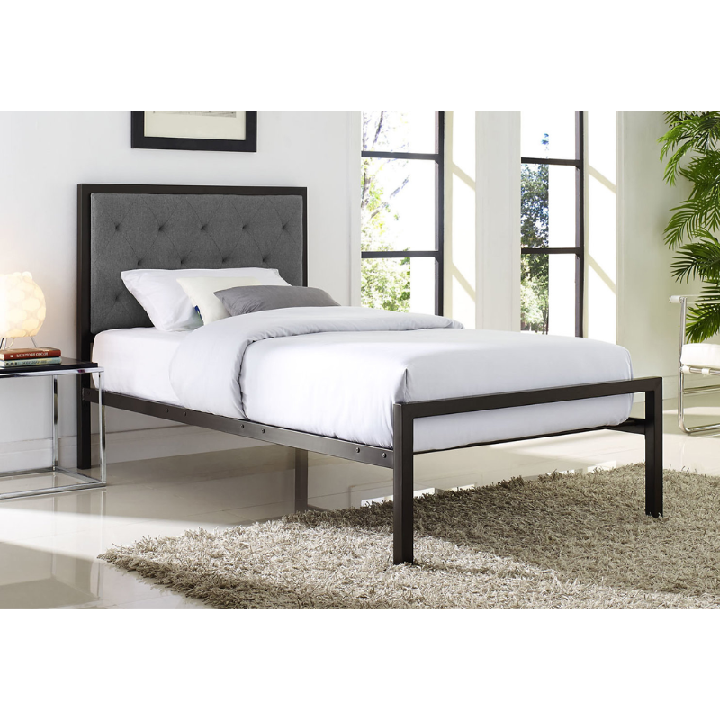 IF-5700 Grey  Single Bed