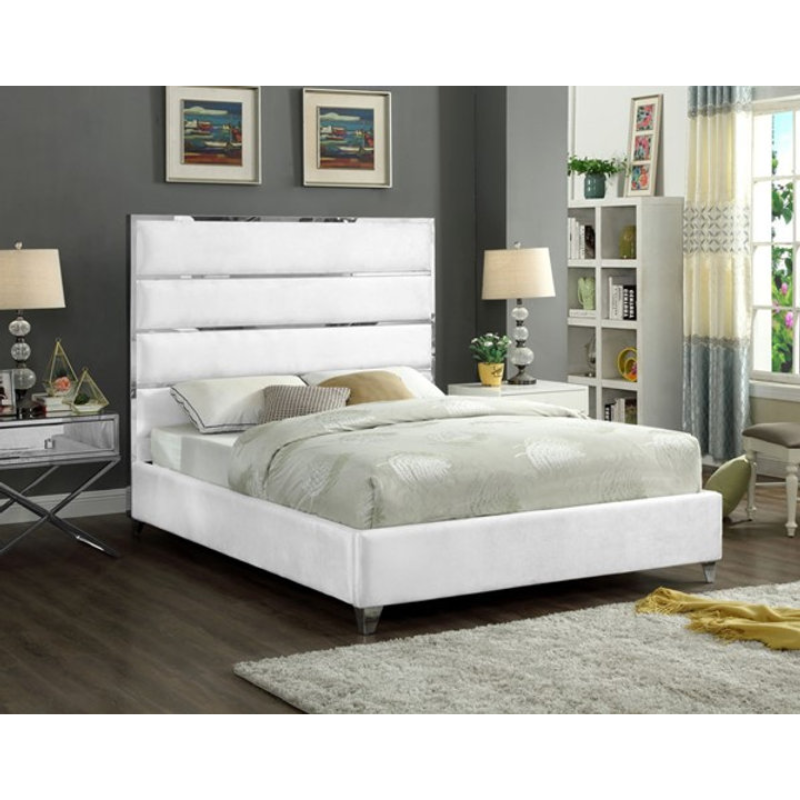 IF-5882 White Queen Bed