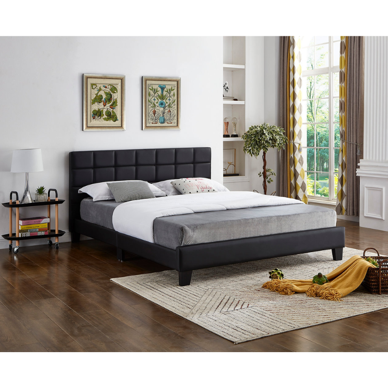 IF-5420 Black Double Bed