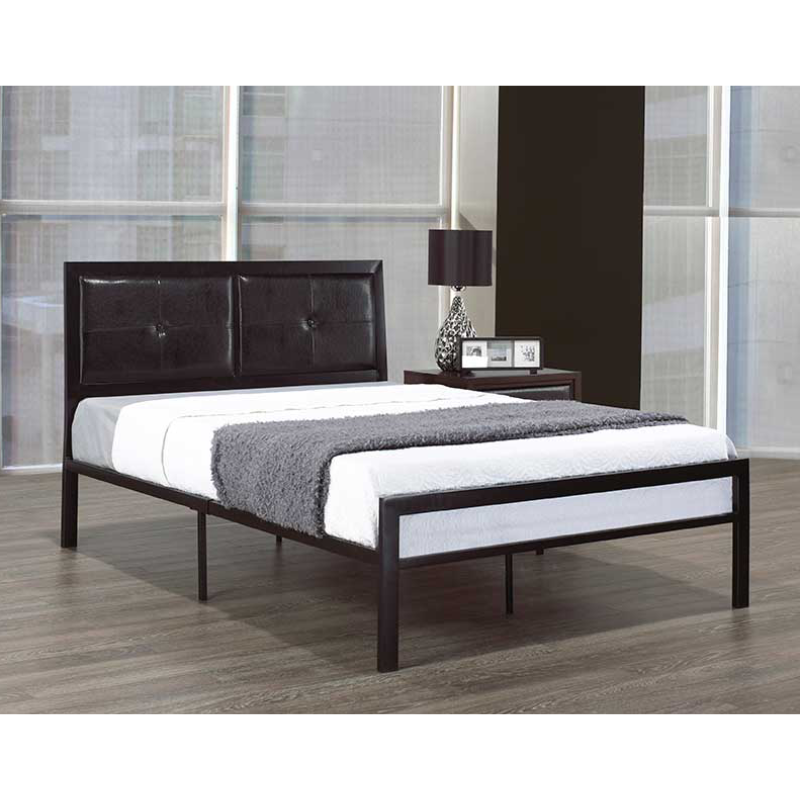 IF-185B Black  Double Bed