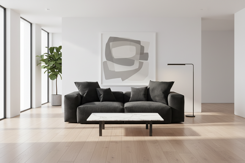 Inovo Modular Corduroy Sectional Sofa