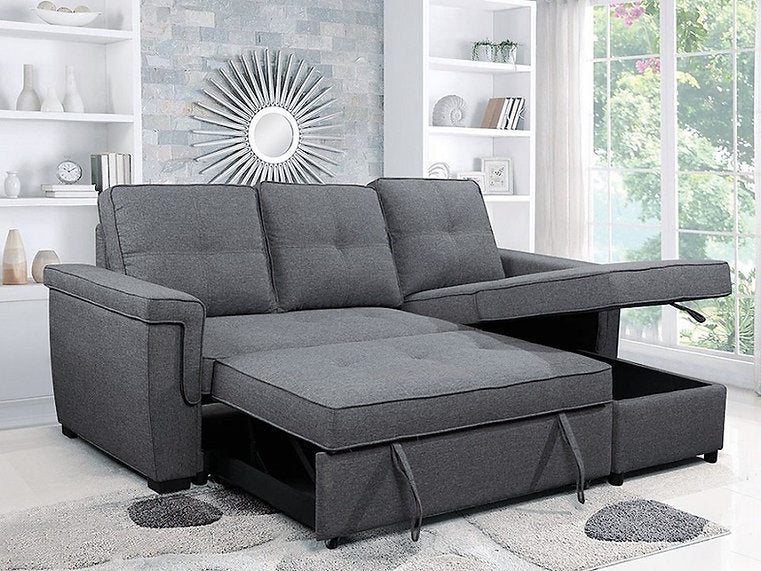 IF-9040 Reversible Chaise Sofa Bed Sectional