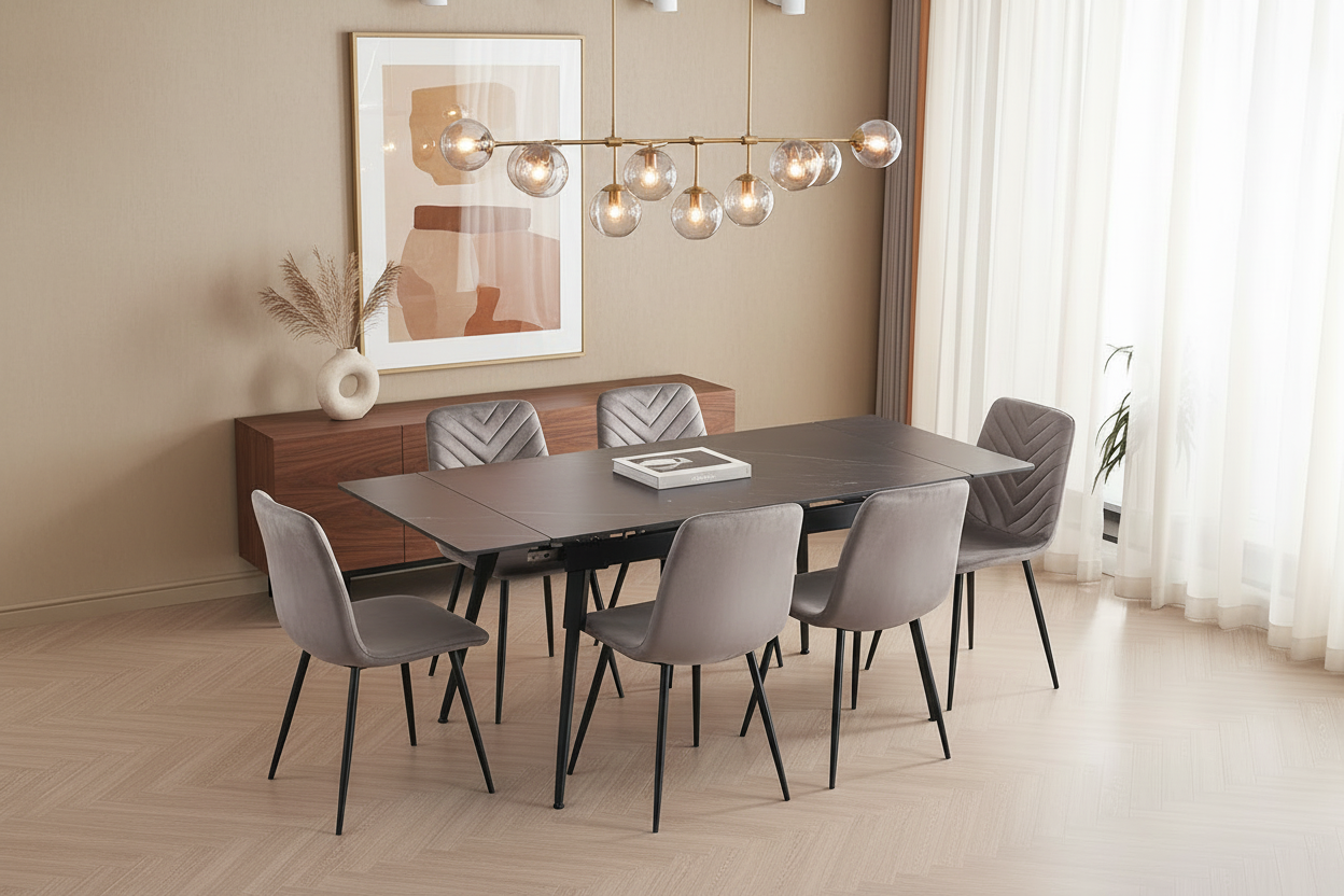 7Pc Dining Set T-1817 C-1817