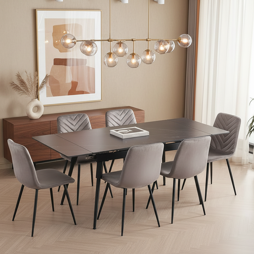 7Pc Dining Set T-1817 C-1817