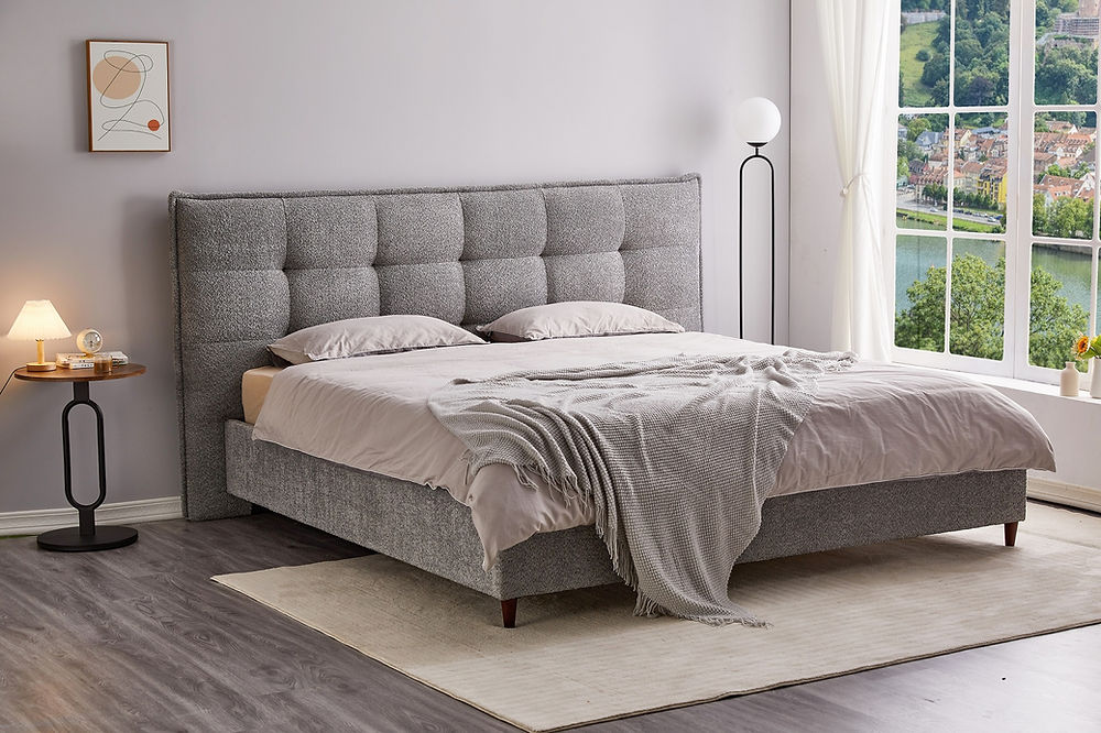 IF-5940 Platform Bed Includes Mattress Support