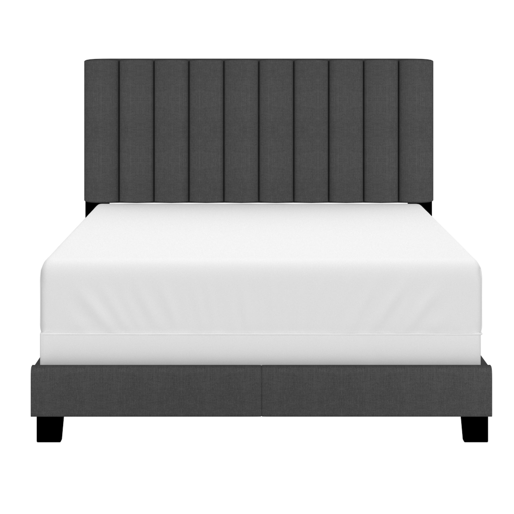 Jedd 54" Double Bed in Charcoal