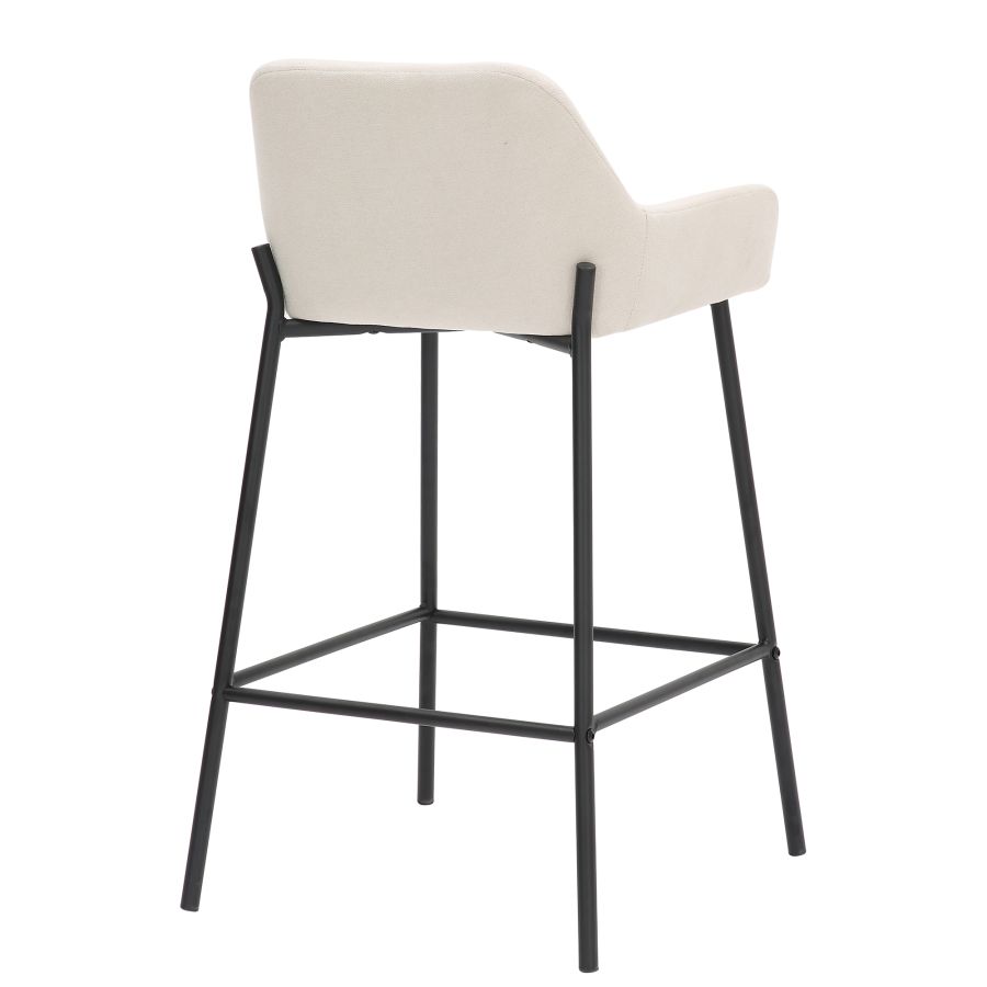 BAILY 2 BEIGE COUNTER STOOLS