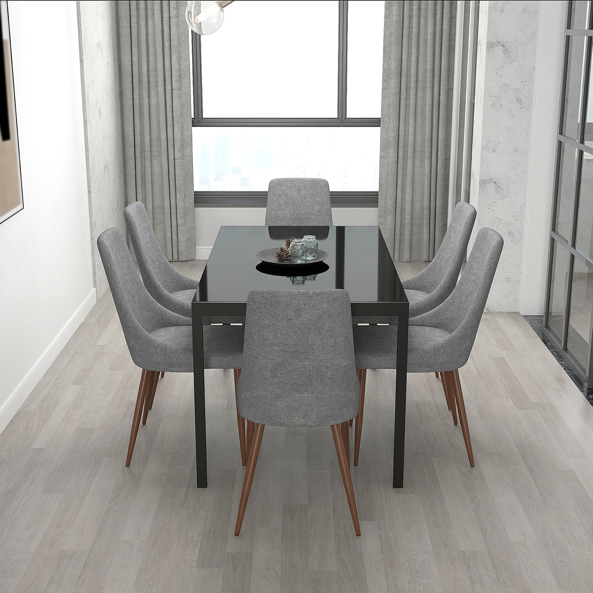 Contra Cora Gy-7Pc Dining Set