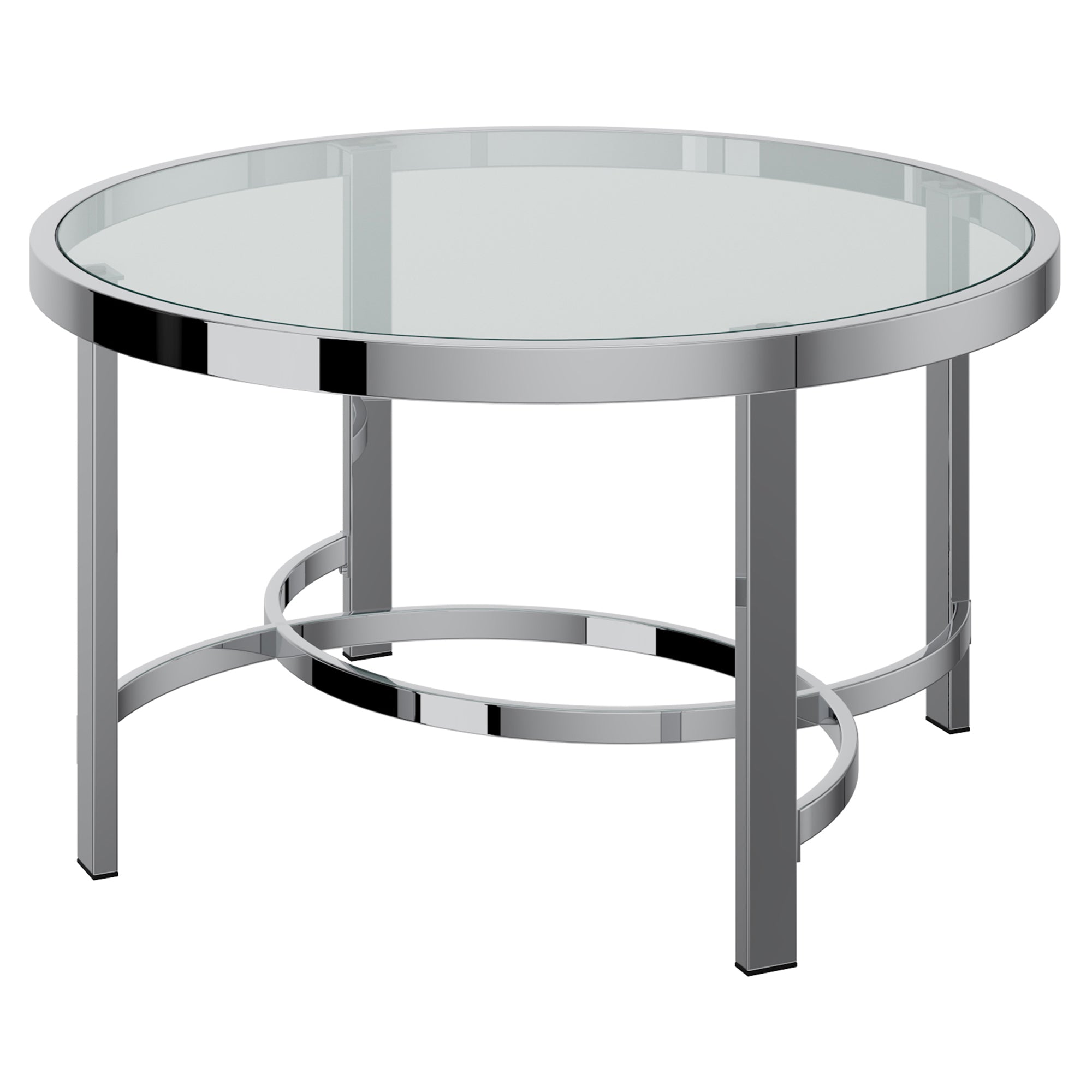 Strata Coffee Table in Chrome
