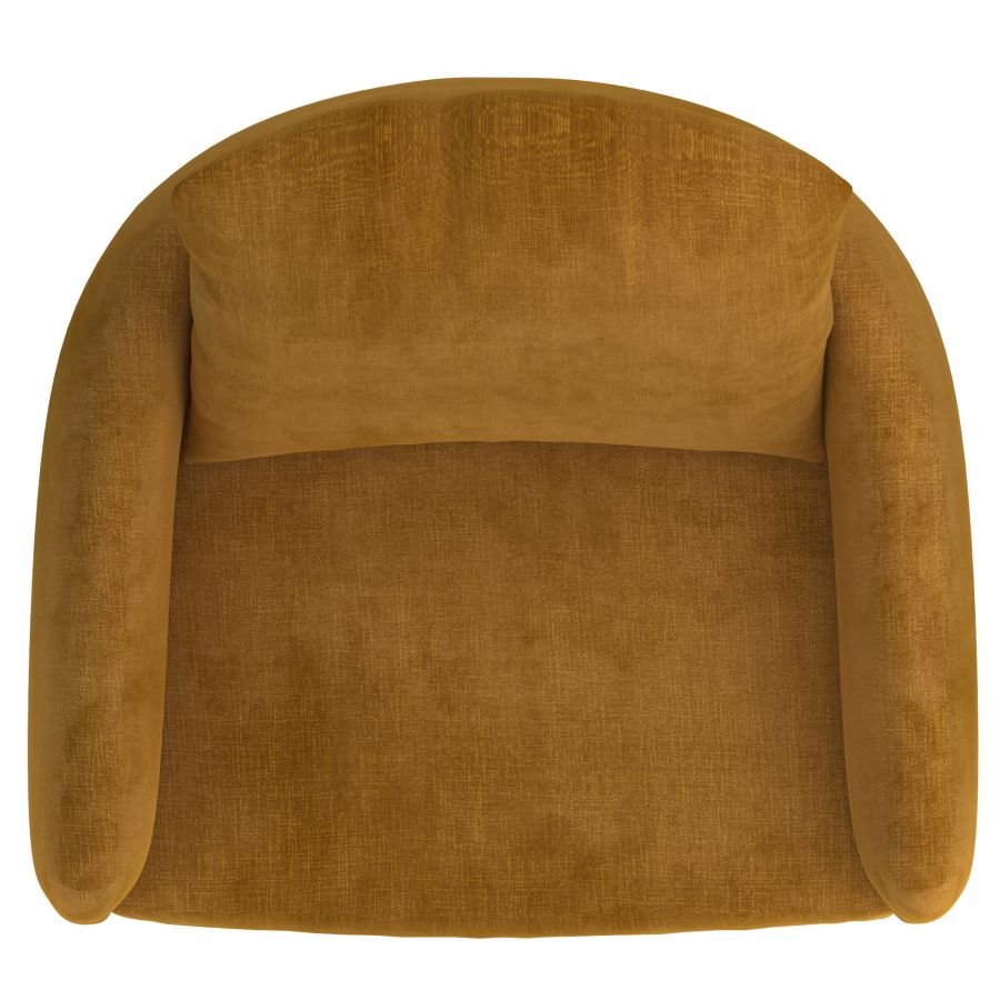 PETRIE MUSTARD ACCENT CHAIR