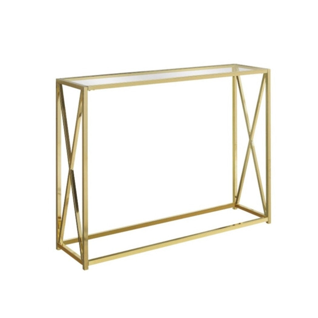 ORLA GOLD CONSOLE TABLE