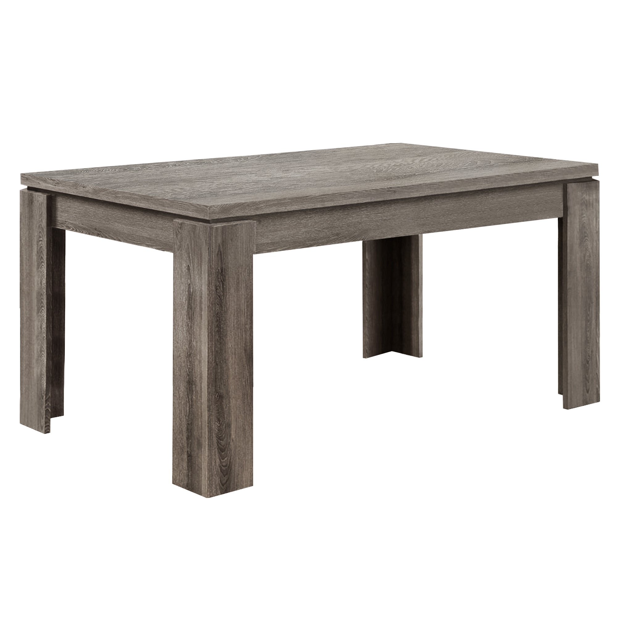 DINING TABLE - 36"X 60" / DARK TAUPE