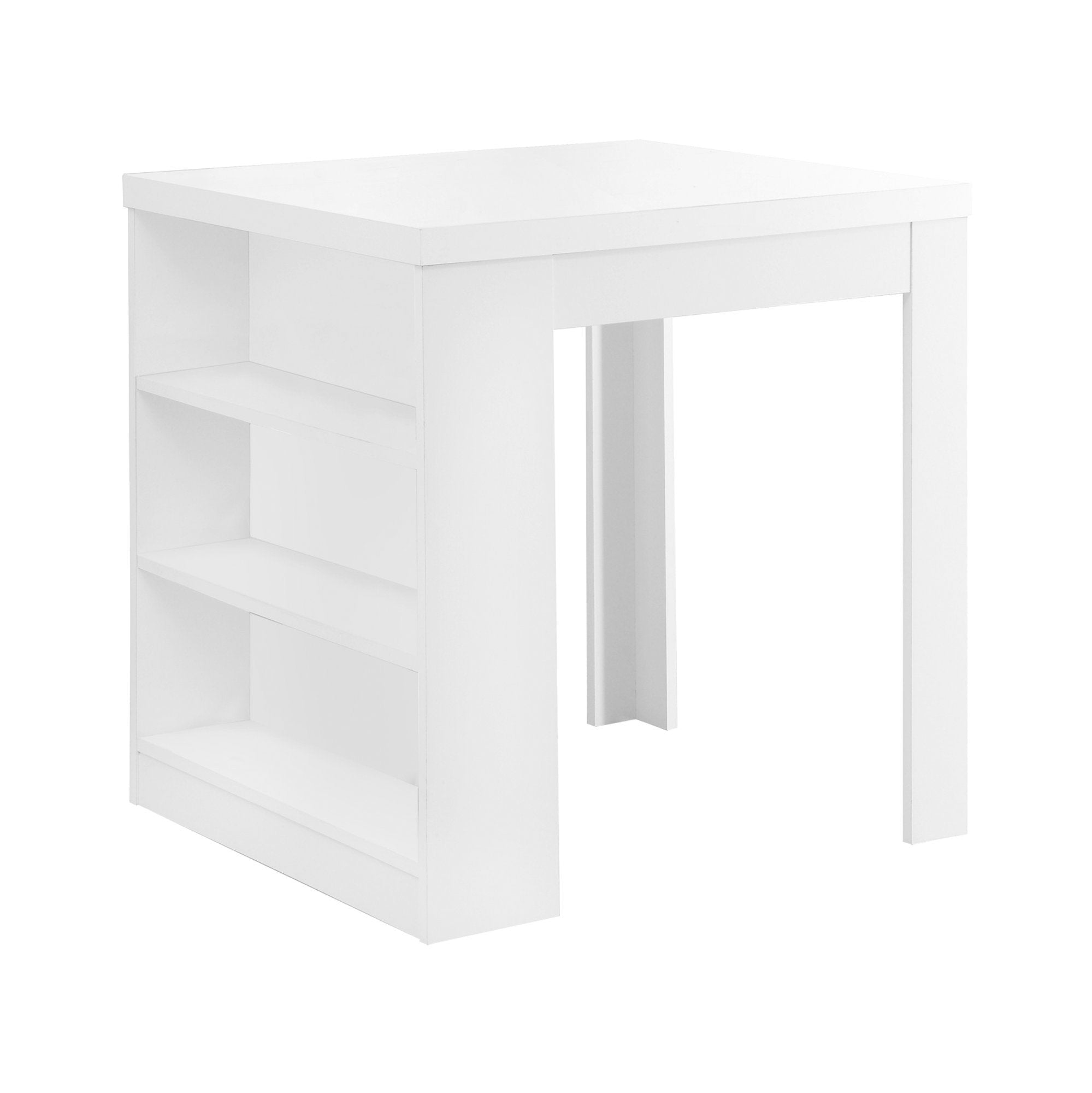 DINING TABLE - 32"X 36" / WHITE COUNTER HEIGHT