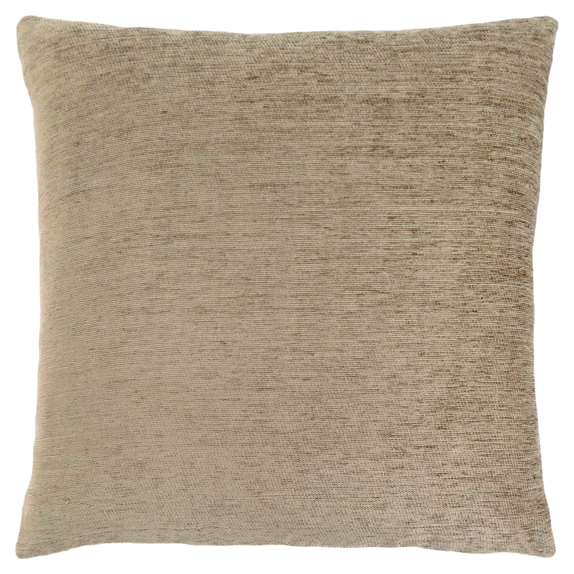 PILLOW - 18"X 18" / SOLID TAN / 1PC