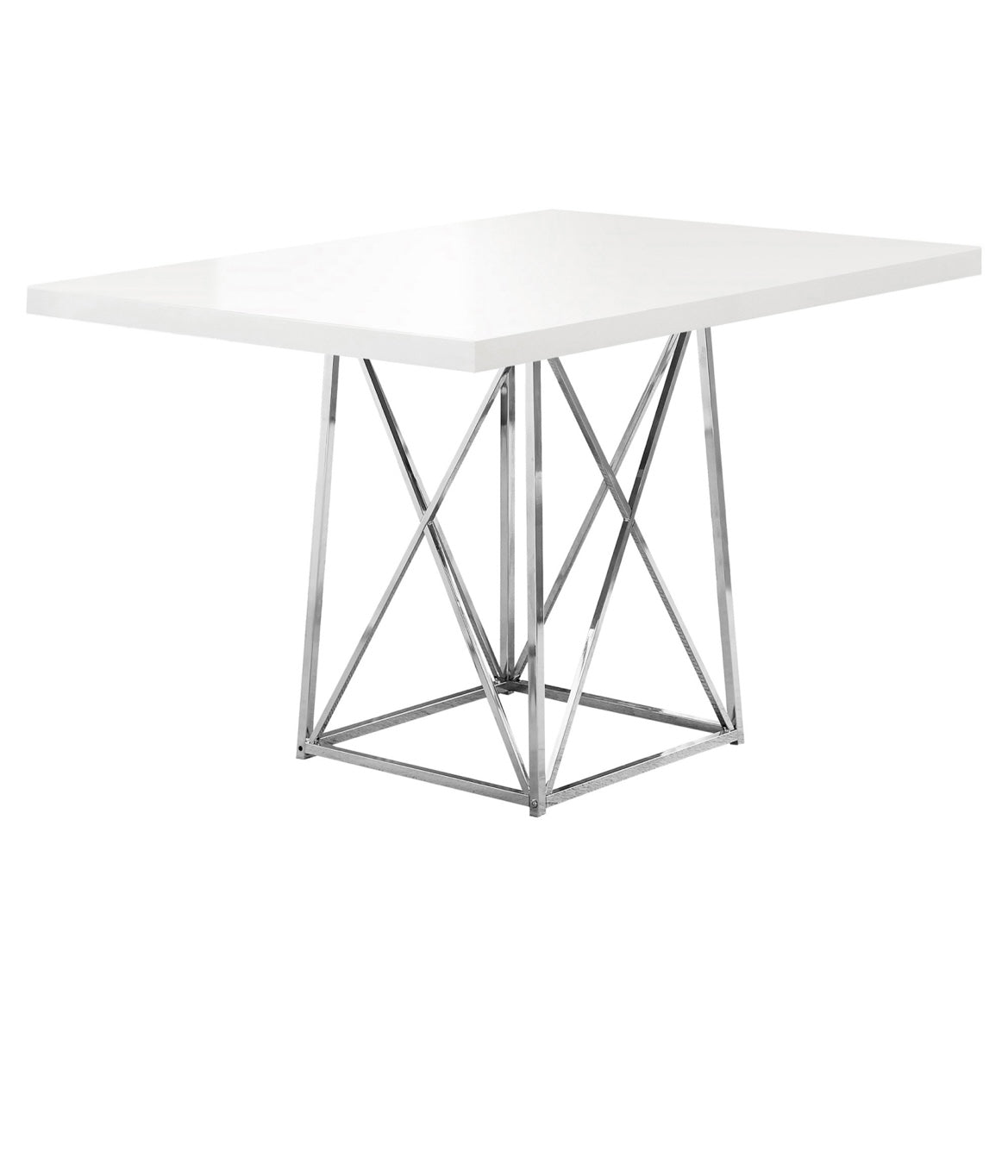 INDUSTRIA DINING TABLE WHITE GLOSS